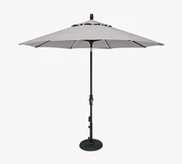 9' Round Fira LED Outdoor Patio Umbrella - Aluminum Tilt Frame