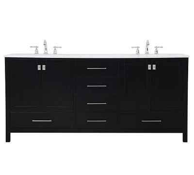 Riola 72" Double Sink Vanity