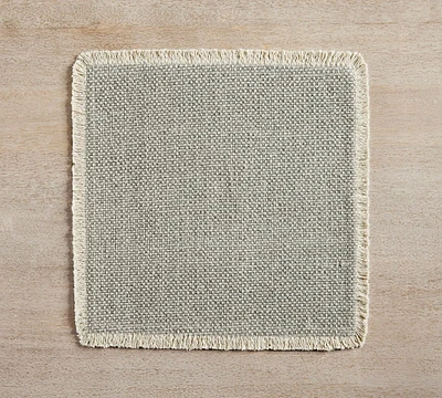 Mason Fringe Square Placemats - Set of 4