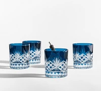 Open Box: Antique Cut Double Old Fashioned Glasses