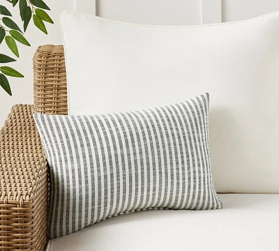 Open Box: Performance Petite Striped Outdoor Pillow