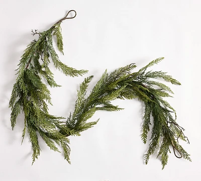 Faux Deluxe Cedar Garland