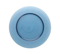 Fluted Glass Dessert Plate - Set of 4