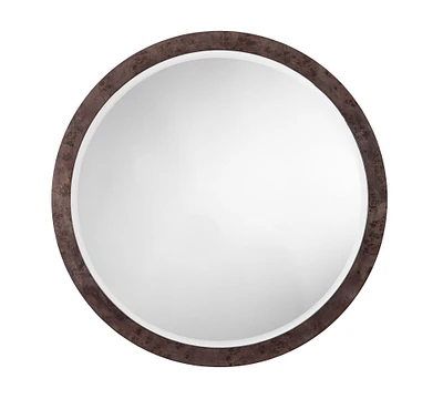 Adalynn Burlwood Round Mirror