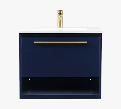 Roman 24-40" Single Sink Floating Vanity