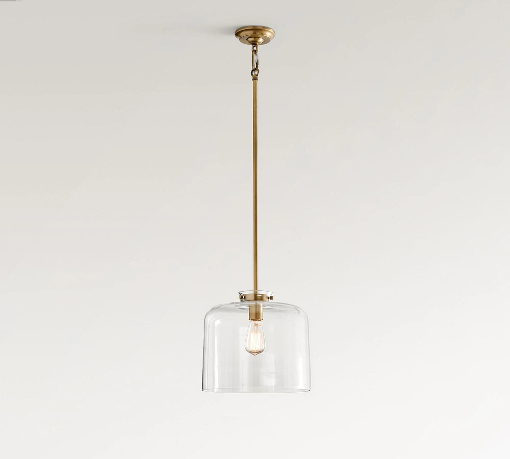 Anderson Glass Dome Pendant (12")