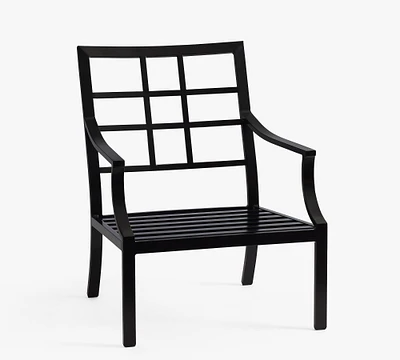 Riviera Metal Outdoor Lounge Chair