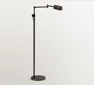 Sherman Metal Articulating Task Floor Lamp (49")