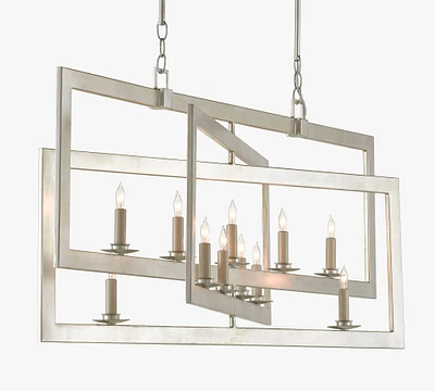 Mattison Iron Linear Chandelier (54")