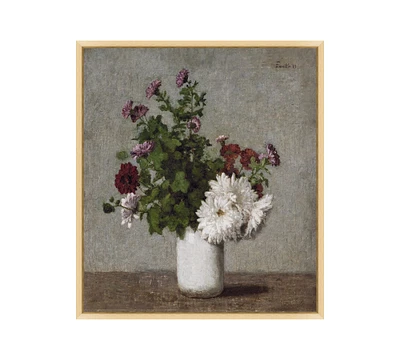 Autumn Chrysanthemums Framed Print