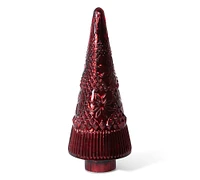 Open Box: Lit Glass Christmas Tree