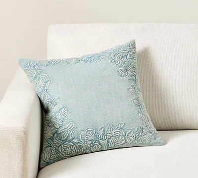 Raine Embroidered Pillow