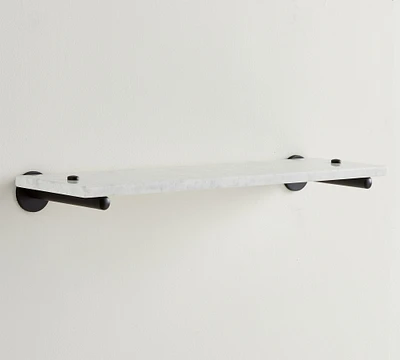 Linden Handcrafted Marble Shelf