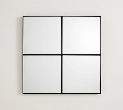Hayes Paned Square Mirror