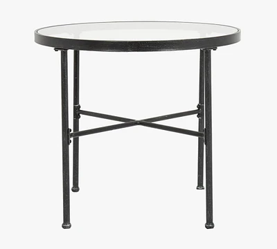 Bowie Glass Round Outdoor Bistro Table (32")