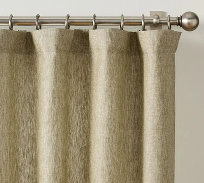 Open Box: Belgian Flax Linen Curtain