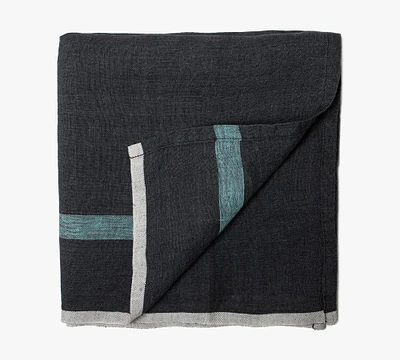 Caravan Laundered Linen Striped Napkin - Set of 4