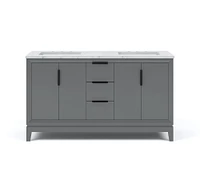 Samson 60-72" Double Sink Vanity