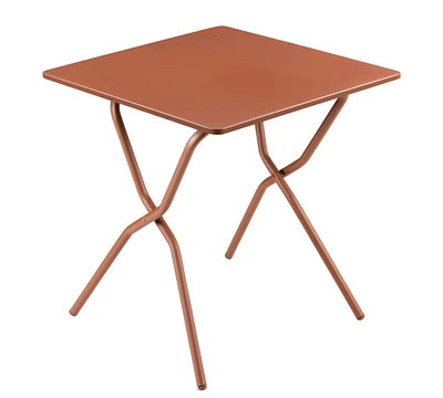 Lafuma Balcony II Batyline® Metal Square Folding Outdoor Dining Table (28")