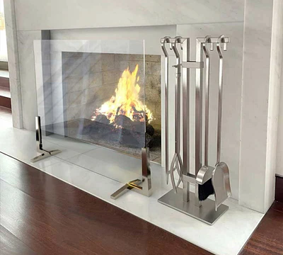 Handforged Sinclair Fireplace Toolset