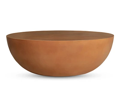 Cadence Concrete Round Outdoor Coffee Table (47")