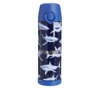 Mackenzie Blue Glow-in-the-Dark Sharks Water Bottles