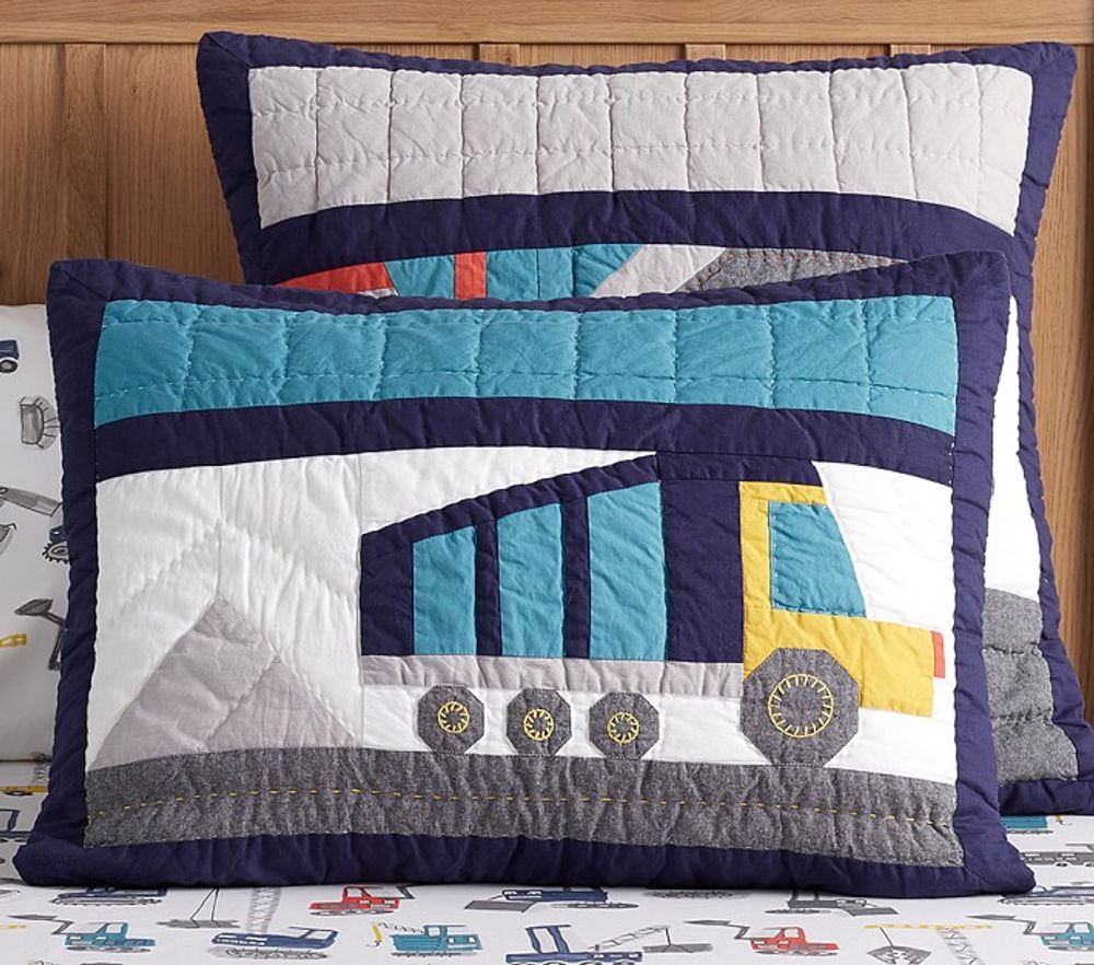 Jax Construction Quilt & Shams