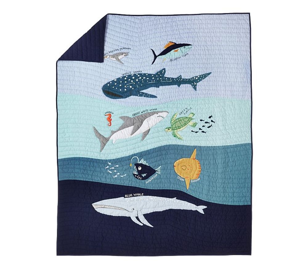 Save Our Seas Quilt & Shams