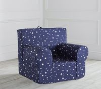 Navy Scattered Stars Glow-in-the-Dark Anywhere Chair® Slipcover Only