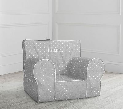 Gray Pin Dot Anywhere Chair® Slipcover Only