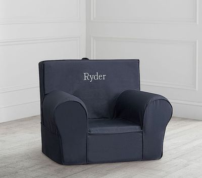 Dark Blue Twill Anywhere Chair® Slipcover Only