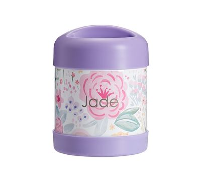 Mackenzie Lavender Floral Blooms Hot/Cold Container