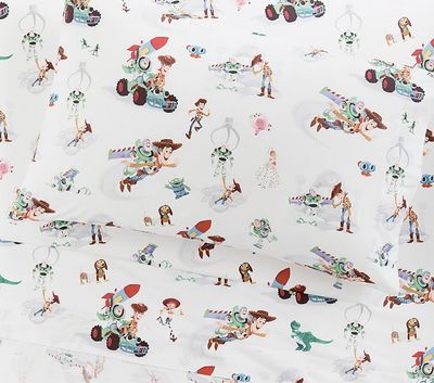 Disney and Pixar Toy Story Organic Toddler Sheet Set & Pillowcase