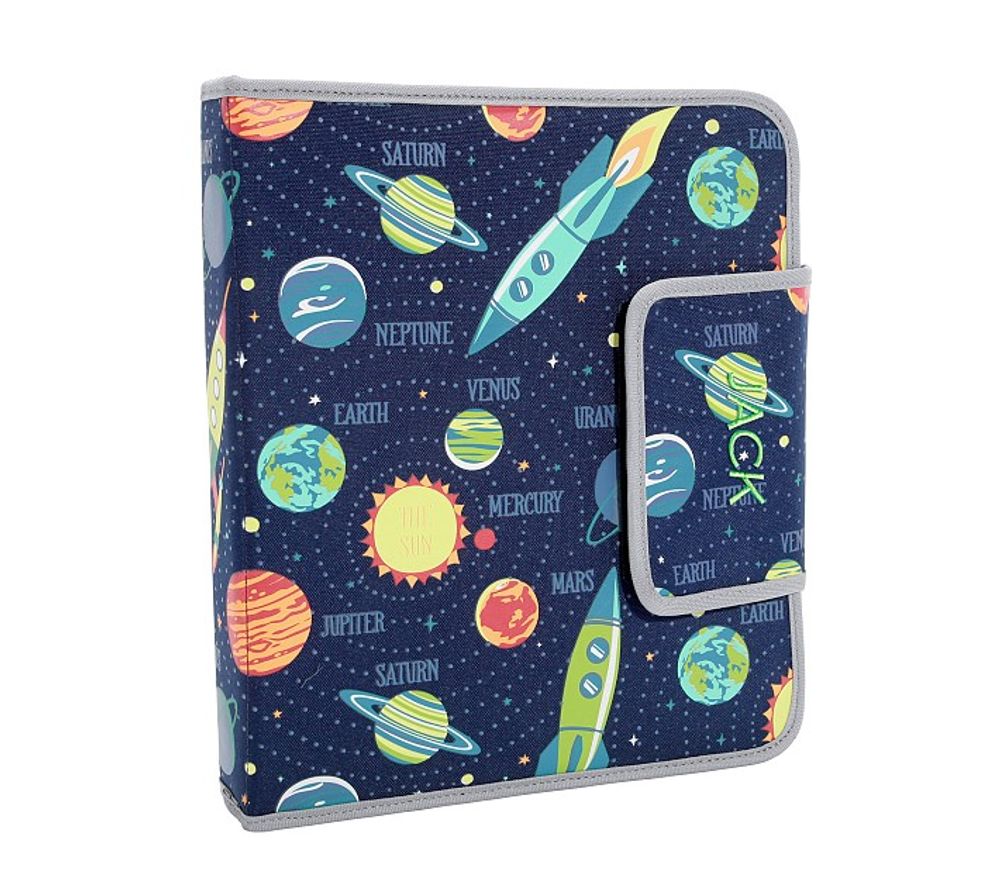 Mackenzie Navy Solar System Glow-in-the-Dark Backpacks