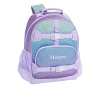 Mackenzie Lavender/Aqua Ombre Sparkle Glitter Backpacks