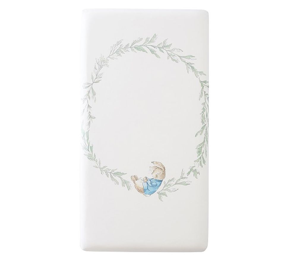 Peter Rabbit™ Picture Perfect Organic Crib Fitted Sheet