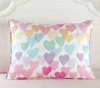 Evie Heart Dream Puff Recycled Comforter & Shams