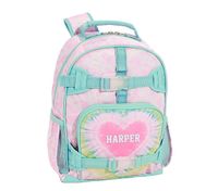 Mackenzie Pink Heart Tie-Dye Backpacks