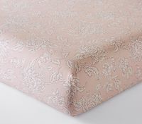 Gwen Floral Organic Crib Fitted Sheet