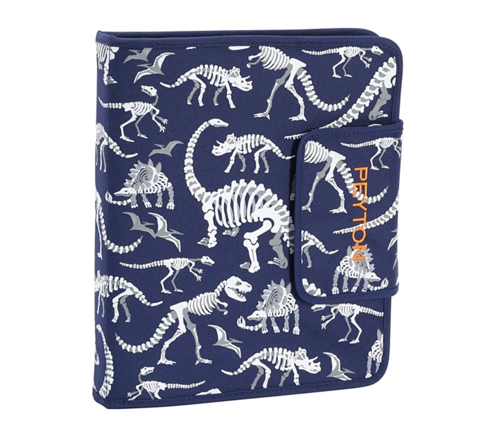 Mackenzie Navy Dino Bones Glow-in-the-Dark Lunch Boxes