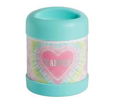 Mackenzie Pink Heart Tie-Dye Hot/Cold Container