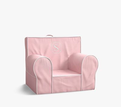 My First Light Pink with White Piping Anywhere Chair®