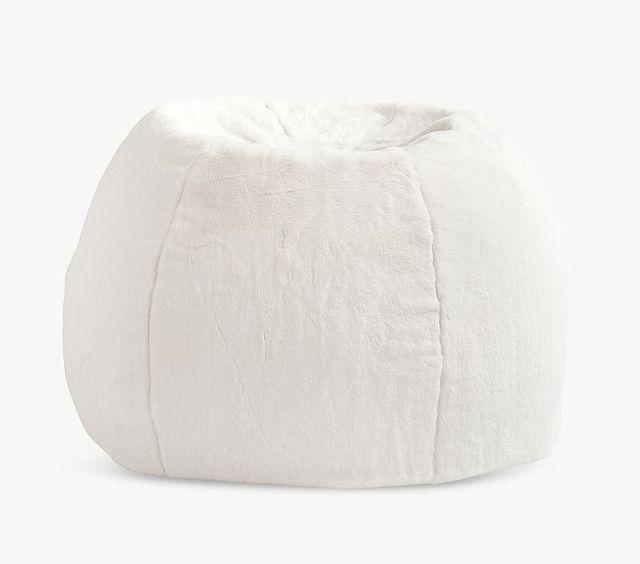 Gray Cozy Sherpa Anywhere Beanbag™