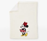 Disney Mickey Mouse and Minnie Mouse Heirloom Baby Blankets