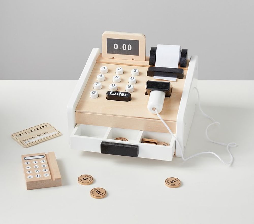 Wooden Cash Register