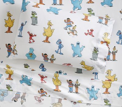 Sesame Street® Organic Toddler Sheet Set & Pillowcase