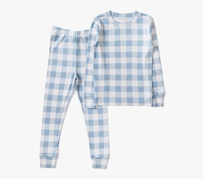 Silky TENCEL™ Check Pajama Set