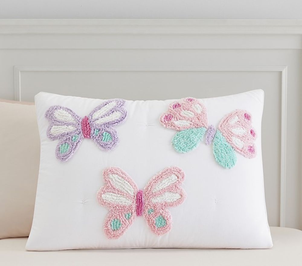 Candlewick Butterfly Comforter & Shams