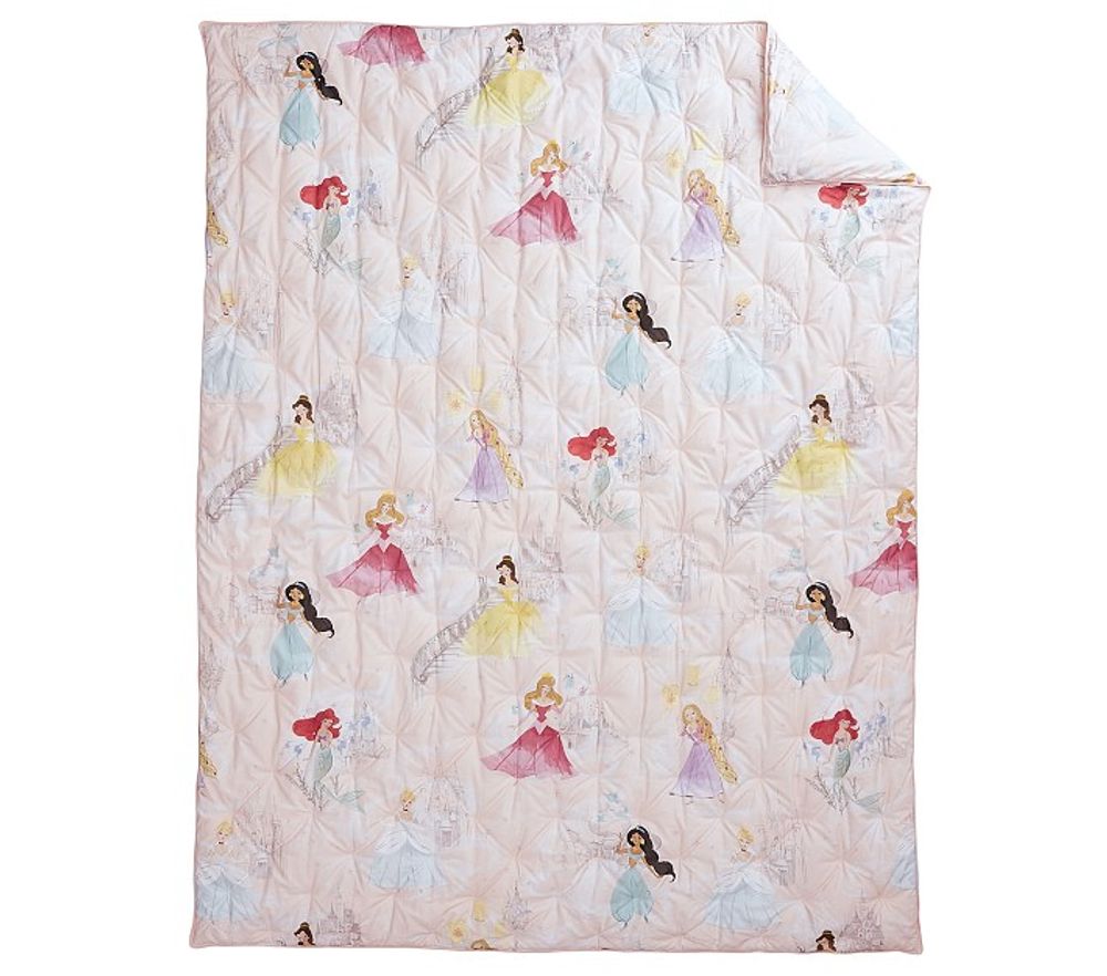 Pottery barn kids Organic Disney Princess Sheet Set Duvet Cover
