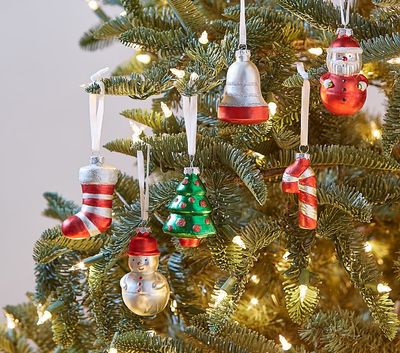 Shatterproof Mercury Christmas Icon Ornaments